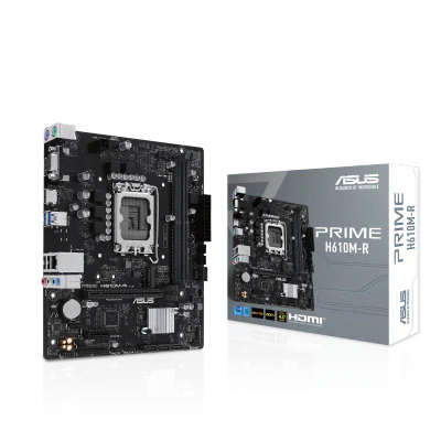 Placa de baza ASUS PRIME H610M-R-SI, Socket 1700, DDR5, Micro-ATX