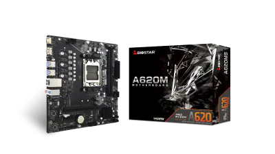 Placa de baza Biostar A620MS, Socket AM5, DDR5, Micro-ATX