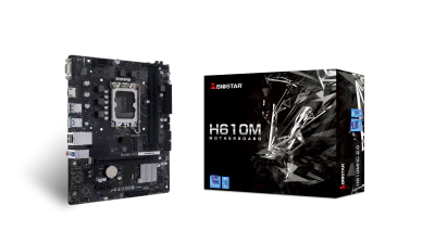 Placa de baza Biostar H610MHC 2.0, Socket 1700, DDR4, Micro-ATX