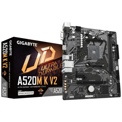 Placă de bază GIGABYTE A520M K V2