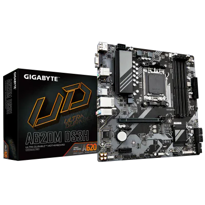 Placa de baza Gigabyte A620M DS3H, Socket AM5, DDR5, Micro-ATX