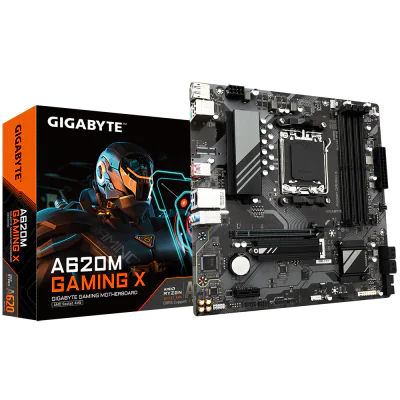 Placa de baza Gigabyte A620M GAMING X, Socket AM5, DDR5, Micro-ATX