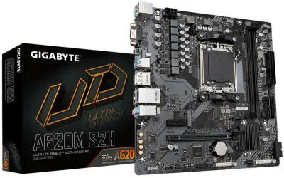 Placa de baza Gigabyte A620M S2H, Socket AM5, DDR5, Micro-ATX