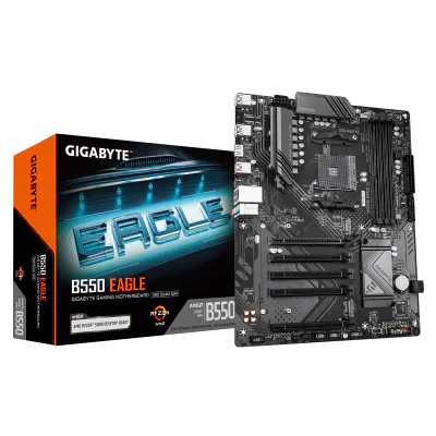 Placa de baza Gigabyte B550 EAGLE, Socket AM4, DDR4, ATX