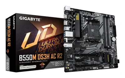 Placă de bază GIGABYTE B550M DS3H AC R2