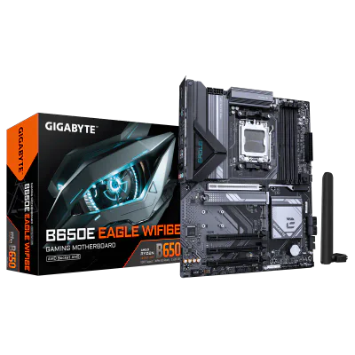 Placa de baza Gigabyte B650E EAGLE WIFI6E, Socket AM5, DDR5, ATX