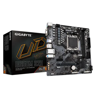 Placa de baza Gigabyte B650M S2H, Socket AM5, DDR5, Micro-ATX