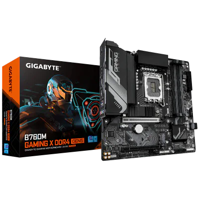 Placa de baza Gigabyte B760M GAMING X DDR4 GEN5, LGA 1700, DDR4, Micro-ATX