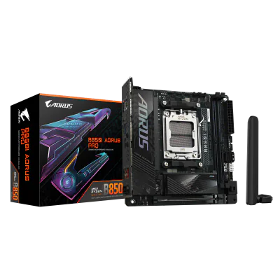 Placa de baza Gigabyte B850I AORUS PRO, Socket AM5, DDR5, Mini-ITX
