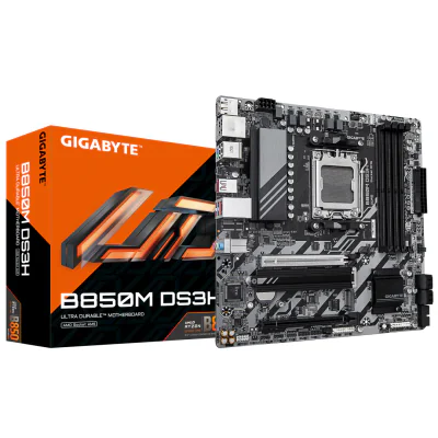 Placa de baza Gigabyte B850M DS3H, Socket AM5, DDR5, Micro-ATX