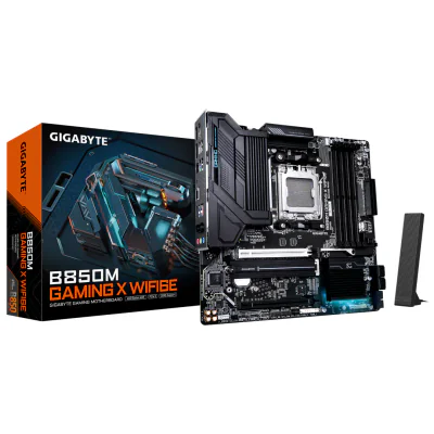 Placa de baza Gigabyte B850M GAMING X WIFI6E, Socket AM5, DDR5, Micro-ATX