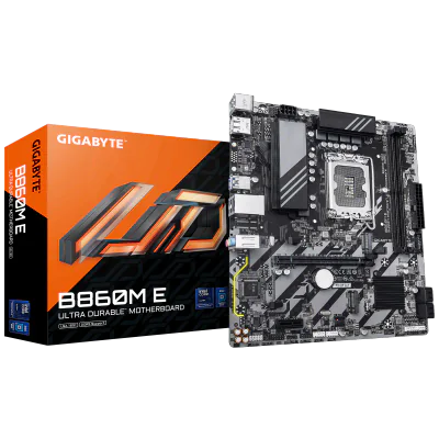 Placa de baza Gigabyte B860M E, Socket 1851, DDR5, Micro-ATX