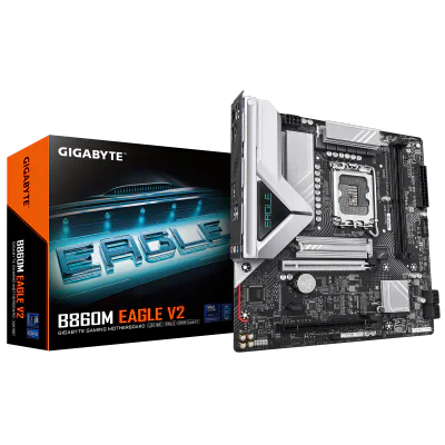 Placa de baza Gigabyte B860M EAGLE V2, Socket 1851, DDR5, Micro-ATX