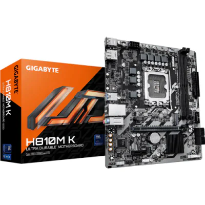 Placa de baza Gigabyte H810M K, Socket 1851, DDR5, Micro-ATX