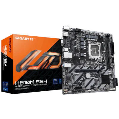 Placa de baza Gigabyte H810M S2H, Socket 1851, DDR5, Micro-ATX