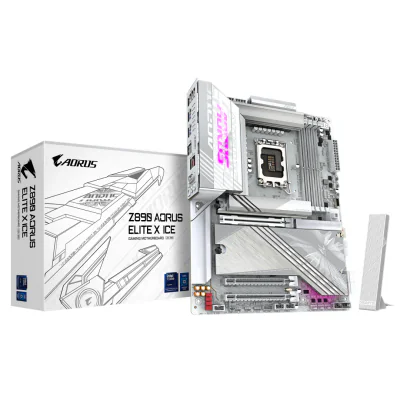 Placa de baza Gigabyte Z890 AORUS ELITE X ICE, Socket 1851, DDR5, ATX