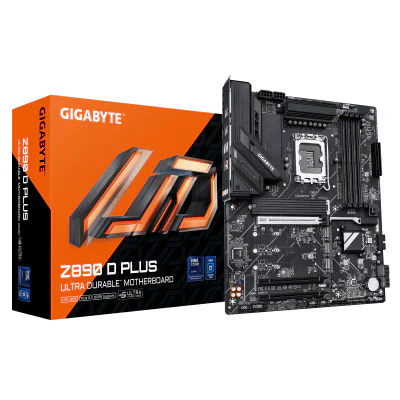 Placa de baza Gigabyte Z890 D PLUS, Socket 1851, DDR5, ATX