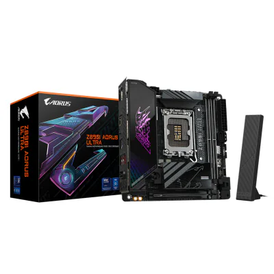 Placa de baza Gigabyte Z890I AORUS ULTRA, Socket 1851, DDR5, Mini-ITX