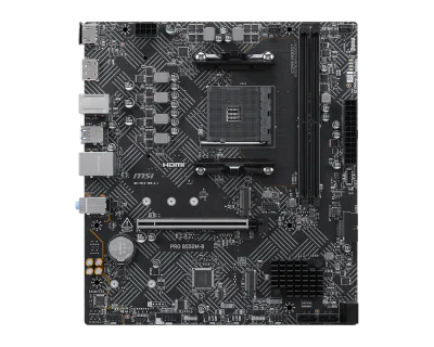 Placa de baza MSI PRO B550M-B, Socket AM4, DDR4, Negru "PRO B550M-B"