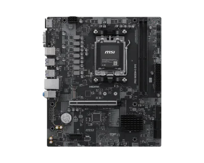 Placa de baza MSI PRO B850M-E EVO, AMD B850, Socket AM5, mATX, Negru "PRO B850M-E EVO"