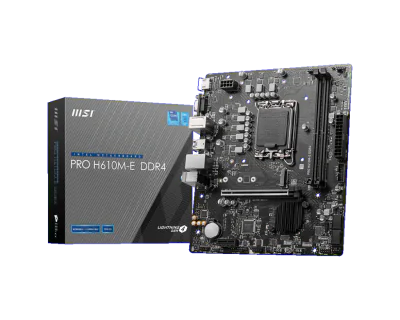Placă de bază MSI PRO H610M-E DDR4