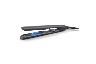 Placa de indreptat parul PHILIPS BHS510/00, Tehnologie ThermoShield, Placi infuzate cu ulei de argan, 230°C, Ingrijire ioni, 12 setari temperatura, Husa termorezistenta, Negru, L x A x I (mm) 60x370x120