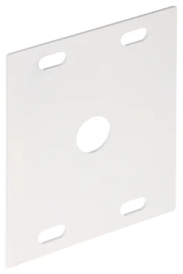 Placă de montare DELTA MONTAGE BM-120/43-60/W, pentru stâlpi Ø 43-60 mm