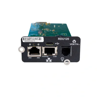Placă de rețea VERTIV RDU120, 1G, Black, Green