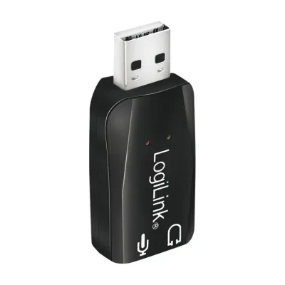 PLACA de SUNET Logilink, extern, 5.1, interfata USB 2.0, conectori 3.5 mm jack, "UA0053"