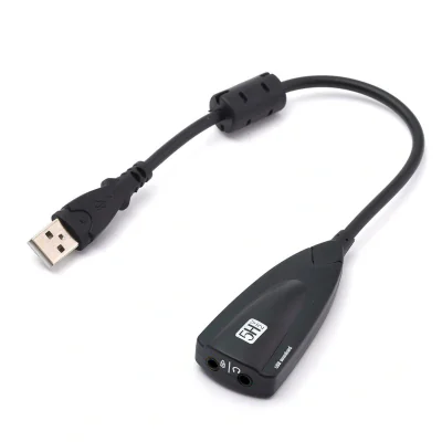 PLACA de SUNET Spacer, extern, 7.1, interfata USB 2.0, cablu 18cm, conectori 3.5 mm jack, "SPSC-USB-02"