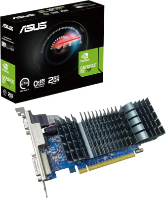 Placă video ASUS GT710-SL-2GD5-BRK-EVO, 2GB GDDR5, 64 bit, PCI Express 2.0