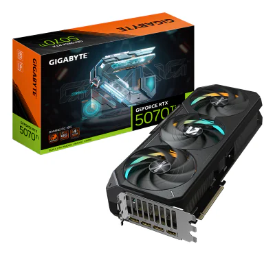 Placă video GIGABYTE geforce RTX 5070 Ti gaming OC 16G