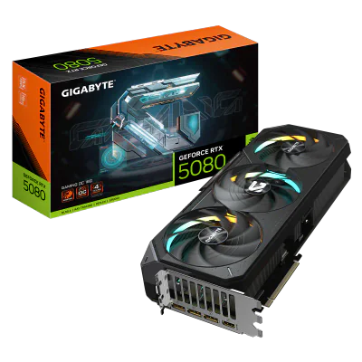 Placa video Gigabyte GEFORCE RTX 5080 GAMING OC, 16GB GDDR7, PCI Express 5.0, 256bit