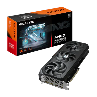 Placa video Gigabyte Radeon RX 9070 GAMING OC, 16GB GDDR6, PCI Express 5.0, 256-bit