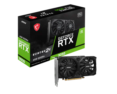 Placa video MSI GEFORCE RTX 3050, 6GB GDDR6, PCI Express 4.0, 96-bit