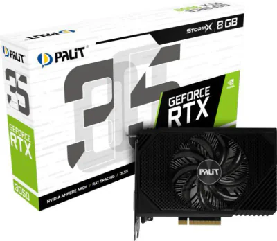 Placa video Palit GeForce RTX 3050, 8GB GDDR6, PCI Express 4.0, 128-bit