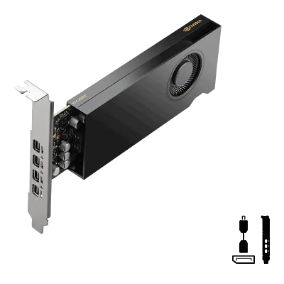 Placa video PNY GeForce RTX 2000 Ada, 16GB GDDR6, PCI Express 4.0, 128bit