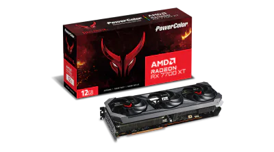Placa video PowerColor Radeon RX 7700 XT, 12GB GDDR6, PCI Express 4.0, 192bit