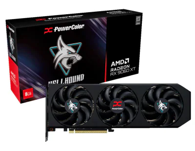Placa video PowerColor Radeon RX 9060 XT, 8GB GDDR6, PCI Express 5.0, 128-bit