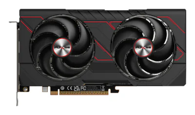 Placă video SAPPHIRE 11350-03-20G, 128 bit, PCI Express x16 5.0, Black