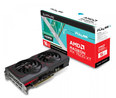Placa video Sapphire PULSE Radeon RX 7600 XT, 16GB GDDR6, PCI Express 4.0, 128bit