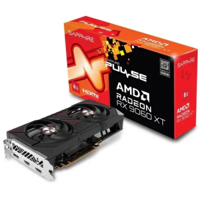 Placa video SAPPHIRE Radeon RX 9060 XT, 8GB GDDR6, PCI Express 5.0, 128-bit