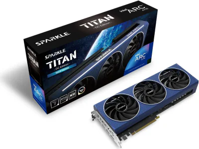 Placa video Sparkle Intel Arc A770, 16GB GDDR6, PCI Express 4.0, 256-bit