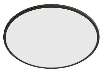 Plafoniera LED pentru exterior Philips SuperSlim, 15W, 1300 lm ,luminacalda (2700K), IP54, 25 cm, Negru