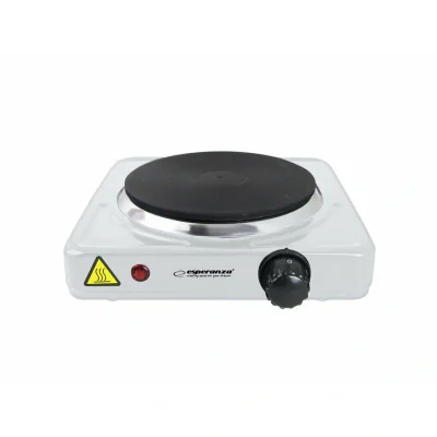 Plita electrica Esperanza St. Helens EKH013W 1000W 15.5cm Alb "EKH013W"