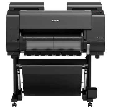 Plotter Canon GP-2000 Format A1, 24", 11 culori, Rezolutie imprimare: 2.400 x 1.200 dpi,  Total: 18.432 duze MBK, PBK, C, M, Y, GY, R, O, G, V, FP: 1.536 de duze fiecare,  Cerneluri pe bază de pigmenți: 11 culori MBK, PBK, C, M, Y, GY, R, O, G, V, FP