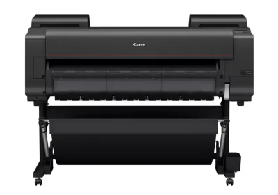 Plotter Canon imagePROGRAF PRO-4600, Dimesniune A0, 44", 12 culori, Rezoluție de imprimare: 2.400 x 1.200 dpi, 18.432 de duze (1.536 de duze x 12 culori),  Cerneluri pe bază de pigmenți: 12 culori (negru mat, negru foto, cyan, magenta, galben, gri, c