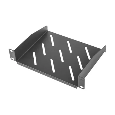 Poliță fixă Lanberg 10" 1U, 254x180mm, sarcină maximă 20kg, negru
