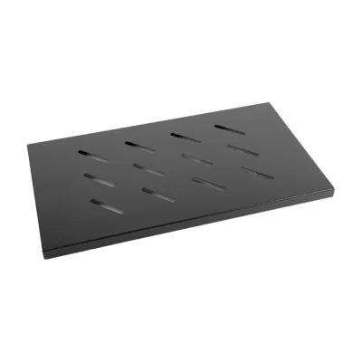 Poliță fixă rack Lanberg 19" 1U, 465x315mm, sarcină maximă 120kg, negru