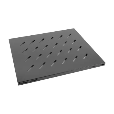 Poliță fixă rack Lanberg 19" 1U, 465x515mm, sarcină maximă 120kg, negru